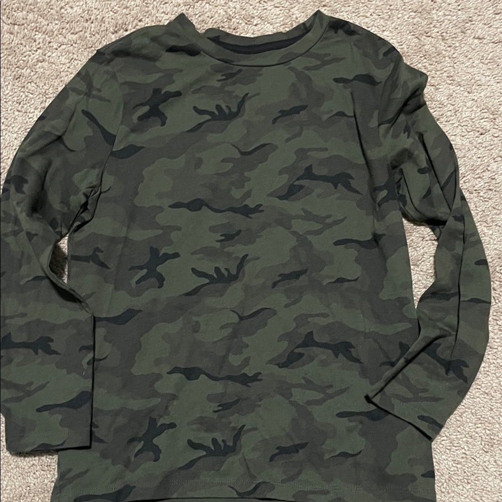 Camouflage Long Sleeve Shirt